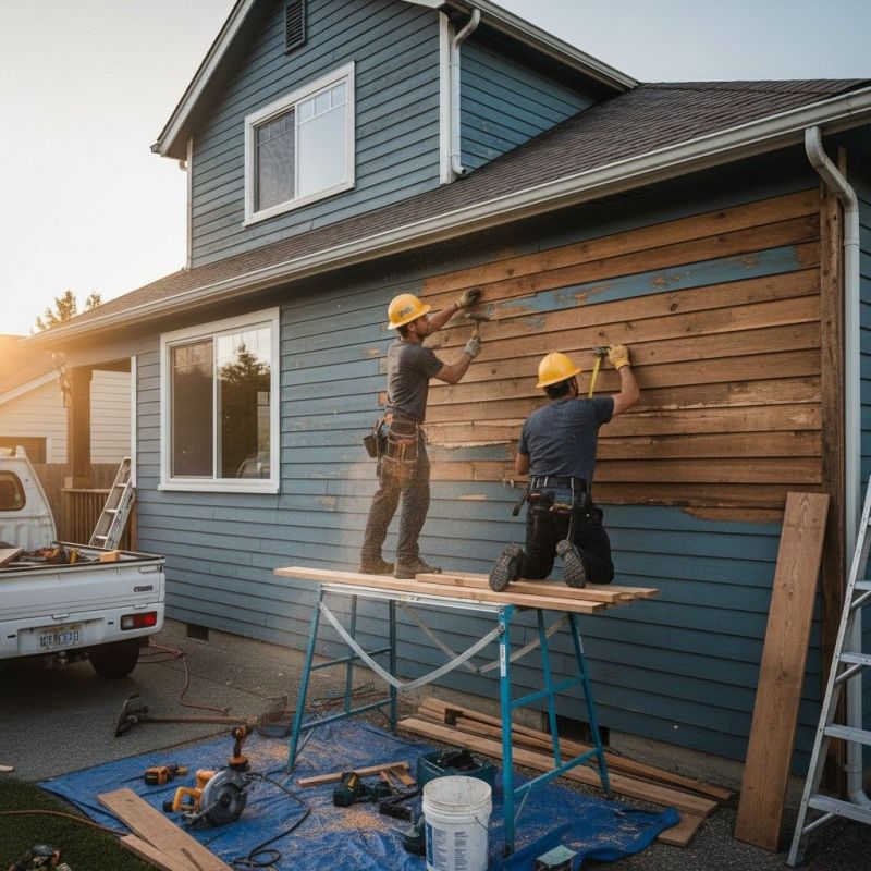 House Siding Installation